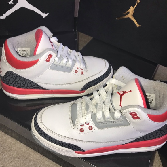 Jordan Other - Air Jordan Retro 3 Fire Red Black Cements